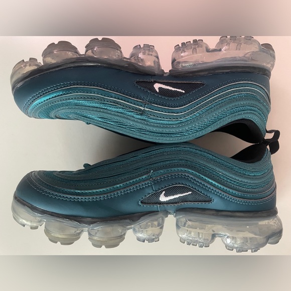 NIKE AIR VAPORMAX 97 DARK SEA TURQUOISE TEAL 3M MAX WOMEN'S SIZE 8.5 - Picture 2 of 8